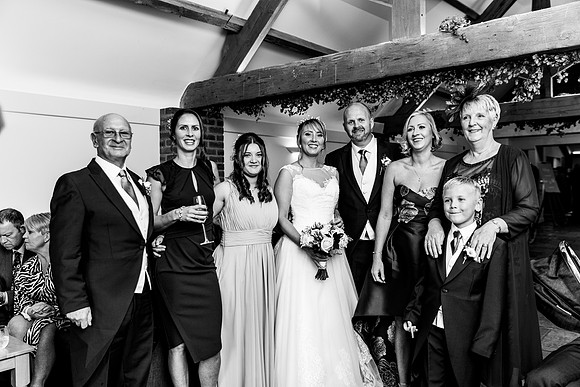 Hanbury Barn Wedding Photography - Laura & Phil-482