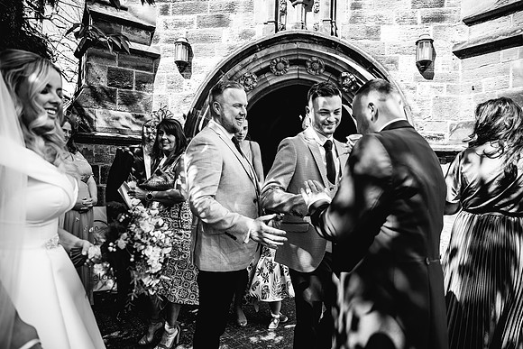 Manor House Hotel Wedding Photography - Megen & Dan-459