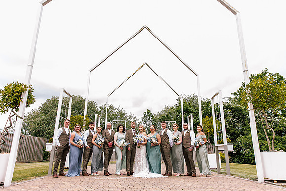 Alcumlow Wedding Barn Photography - Aimee & Mike-547