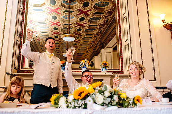 Keele Hall Wedding Photography - Katie & Simon-535