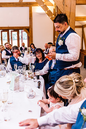 Sandhole Oak Barn Wedding Photography - Becky & Sam-567
