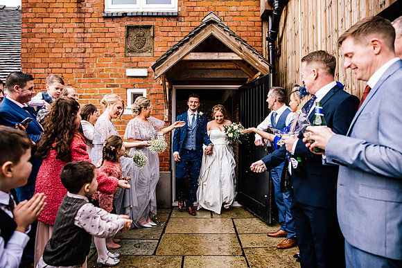 Hanbury Barn Wedding Photography - Hannah & Adam-376