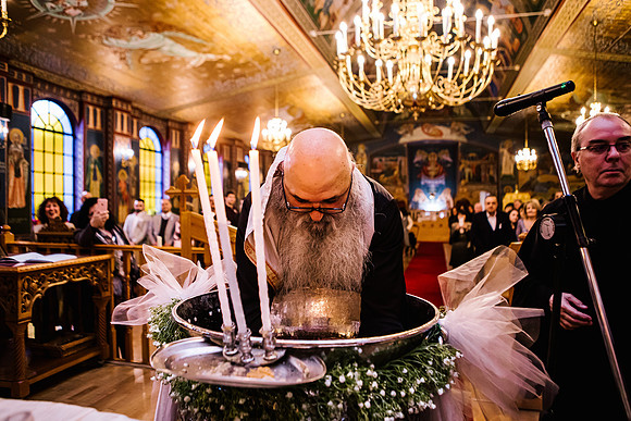 Greek Orthodox Cheristening - Staffordshire Event Photography-242
