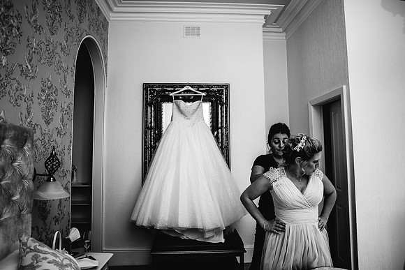 Upper House Barlaston Wedding Photography - Danielle & Alex-230