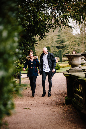 Trentham Gardens - Engagement Shoot - Staffordshire Wedding Photographer-30
