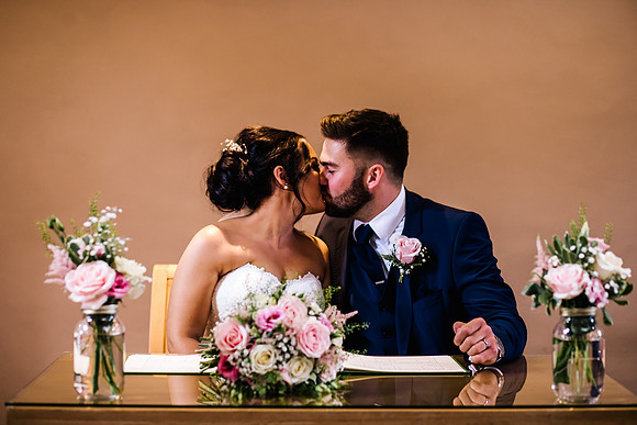 The Ashes Barns Wedding - Emma & Alistair-378
