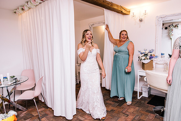 Alcumlow Wedding Barn Photography - Aimee & Mike-201
