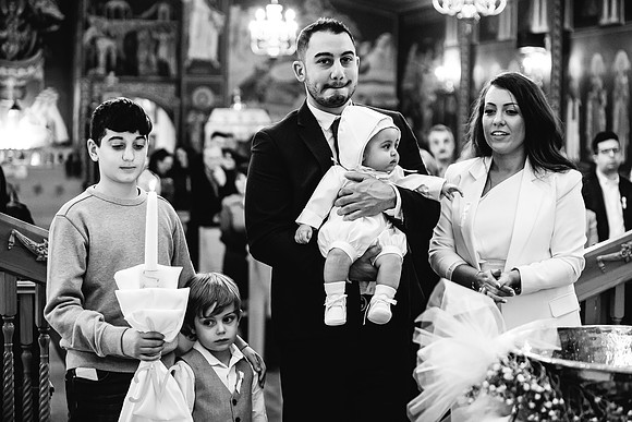 Greek Orthodox Cheristening - Staffordshire Event Photography-300
