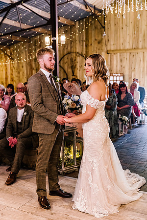 Alcumlow Wedding Barn Photography - Aimee & Mike-308