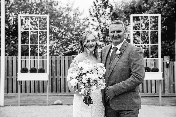 Alcumlow Wedding Barn Photography - Aimee & Mike-588