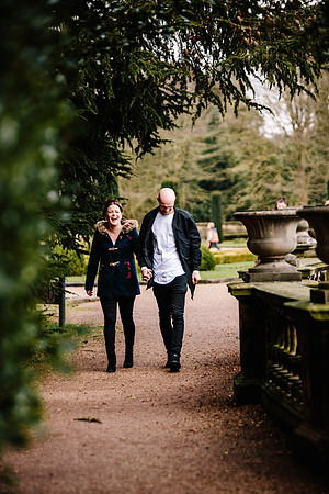 Trentham Gardens - Engagement Shoot - Staffordshire Wedding Photographer-29
