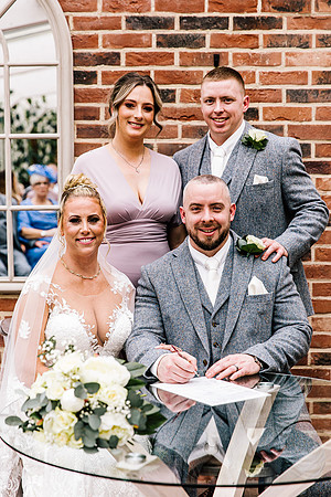 Foxtail Barns Wedding Photography - Kate & Jonathon-381