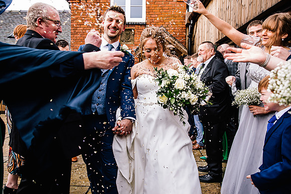 Hanbury Barn Wedding Photography - Hannah & Adam-392