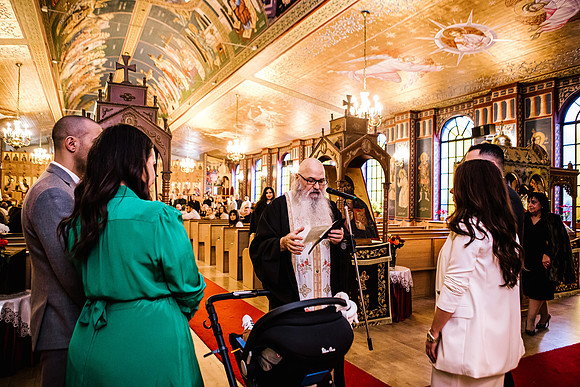 Greek Orthodox Cheristening - Staffordshire Event Photography-68