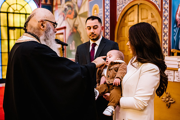 Greek Orthodox Cheristening - Staffordshire Event Photography-129