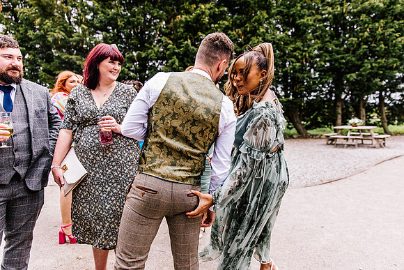 Alcumlow Wedding Barn Photography - Aimee & Mike-244