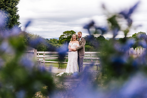 Alcumlow Wedding Barn Photography - Aimee & Mike-698
