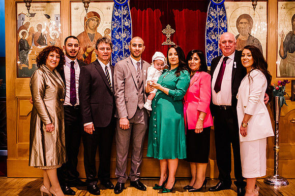 Greek Orthodox Cheristening - Staffordshire Event Photography-380