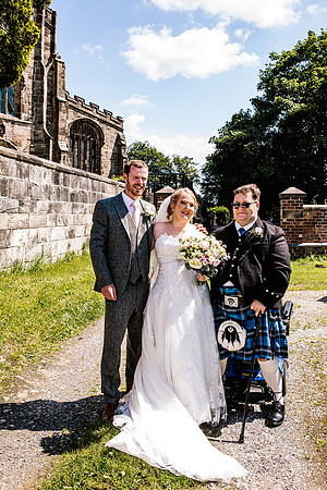 Manor House Hotel - Alsager Wedding - Louise & Jack-342