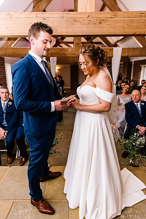 Hanbury Barn Wedding Photography - Hannah & Adam-312