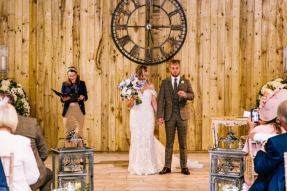 Alcumlow Wedding Barn Photography - Aimee & Mike-354