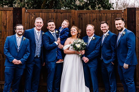Hanbury Barn Wedding Photography - Hannah & Adam-494