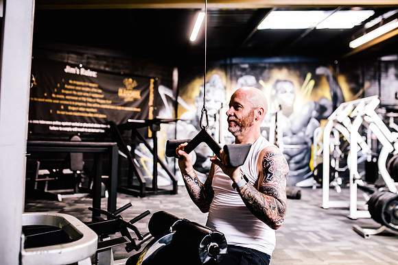 Staffordshire Fitness Photography - THe Fitness At Old School Jims Bodybuilding & Fitness - PT Shoot-21
