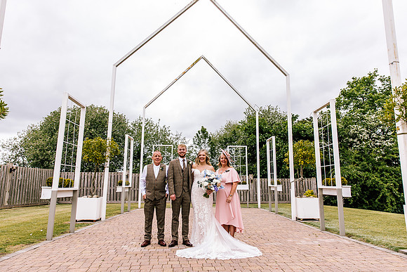 Alcumlow Wedding Barn Photography - Aimee & Mike-469