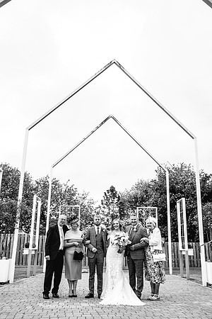 Alcumlow Wedding Barn Photography - Aimee & Mike-506