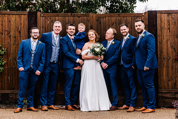 Hanbury Barn Wedding Photography - Hannah & Adam-488
