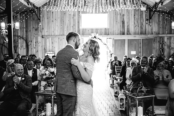 Alcumlow Wedding Barn Photography - Aimee & Mike-328