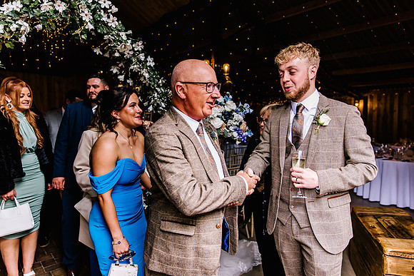 Alcumlow Wedding Barn Photography - Aimee & Mike-385
