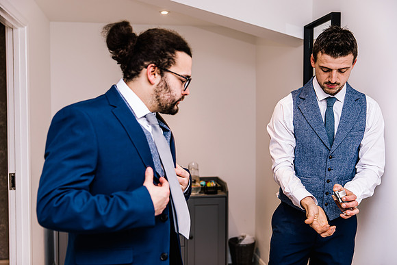 Hanbury Barn Wedding Photography - Hannah & Adam-158
