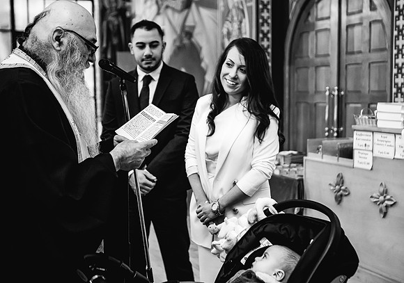 Greek Orthodox Cheristening - Staffordshire Event Photography-93