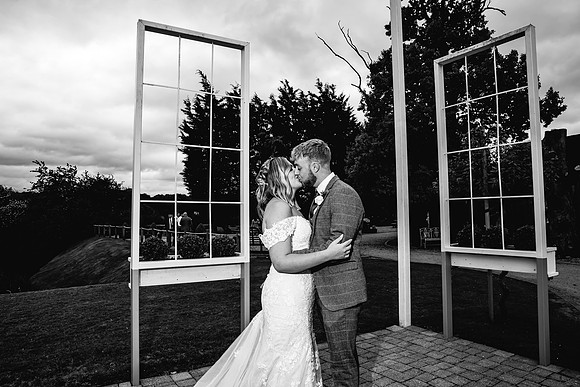 Alcumlow Wedding Barn Photography - Aimee & Mike-661