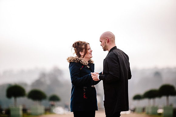 Trentham Gardens - Engagement Shoot - Staffordshire Wedding Photographer-18