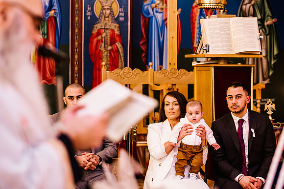 Greek Orthodox Cheristening - Staffordshire Event Photography-153