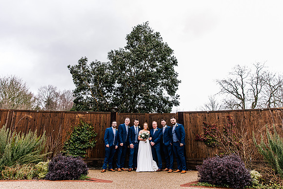 Hanbury Barn Wedding Photography - Hannah & Adam-483