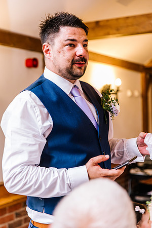 Sandhole Oak Barn Wedding Photography - Becky & Sam-578