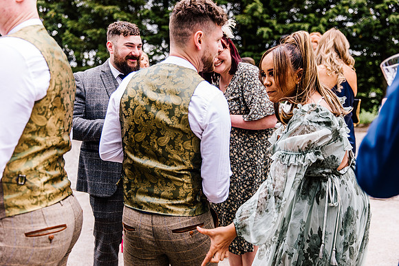 Alcumlow Wedding Barn Photography - Aimee & Mike-242