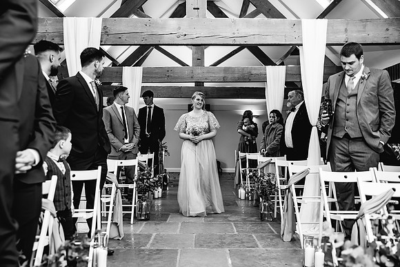Hanbury Barn Wedding Photography - Hannah & Adam-283