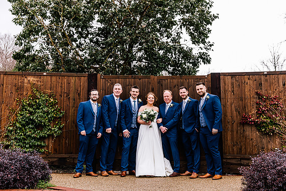 Hanbury Barn Wedding Photography - Hannah & Adam-485