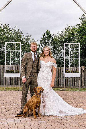 Alcumlow Wedding Barn Photography - Aimee & Mike-644