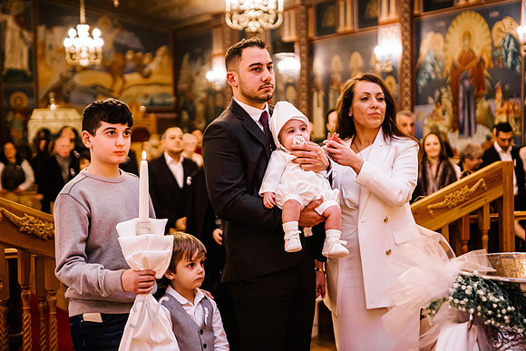 Greek Orthodox Cheristening - Staffordshire Event Photography-347