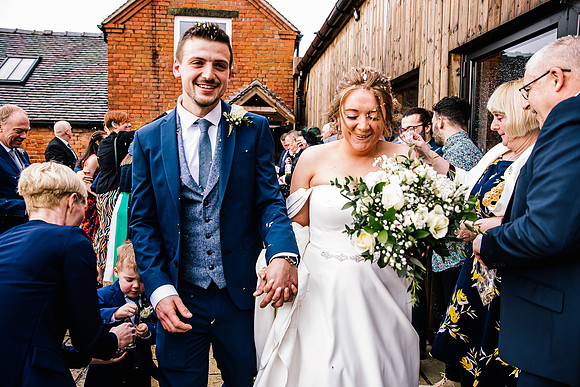 Hanbury Barn Wedding Photography - Hannah & Adam-398