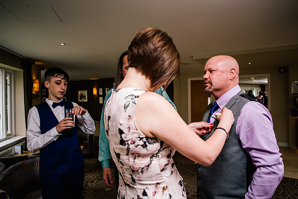 Cheshire Wedding Photography - The Manor House Hotel - Steph & Rich-131
