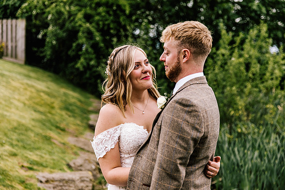 Alcumlow Wedding Barn Photography - Aimee & Mike-685