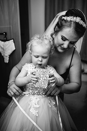 Manor House Hotel - Alsager Wedding - Louise & Jack-148