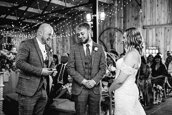 Alcumlow Wedding Barn Photography - Aimee & Mike-314