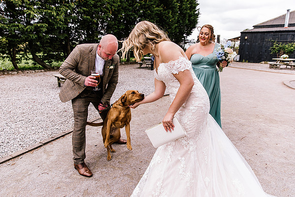Alcumlow Wedding Barn Photography - Aimee & Mike-635